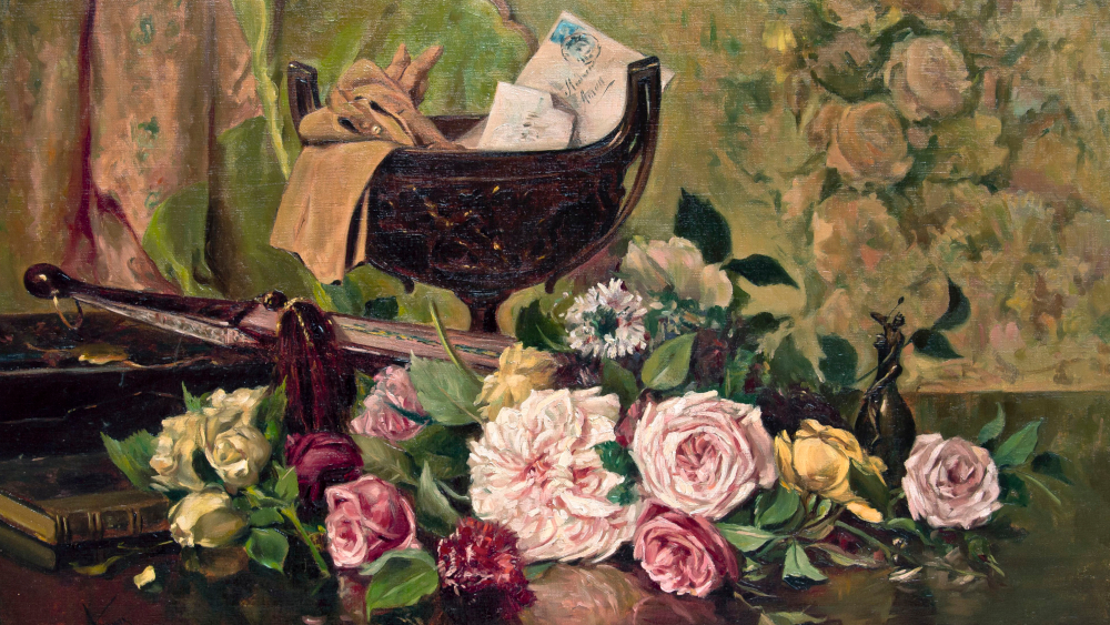Theodor Aman - Flori