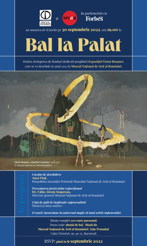 Bal la Palat - invitatie